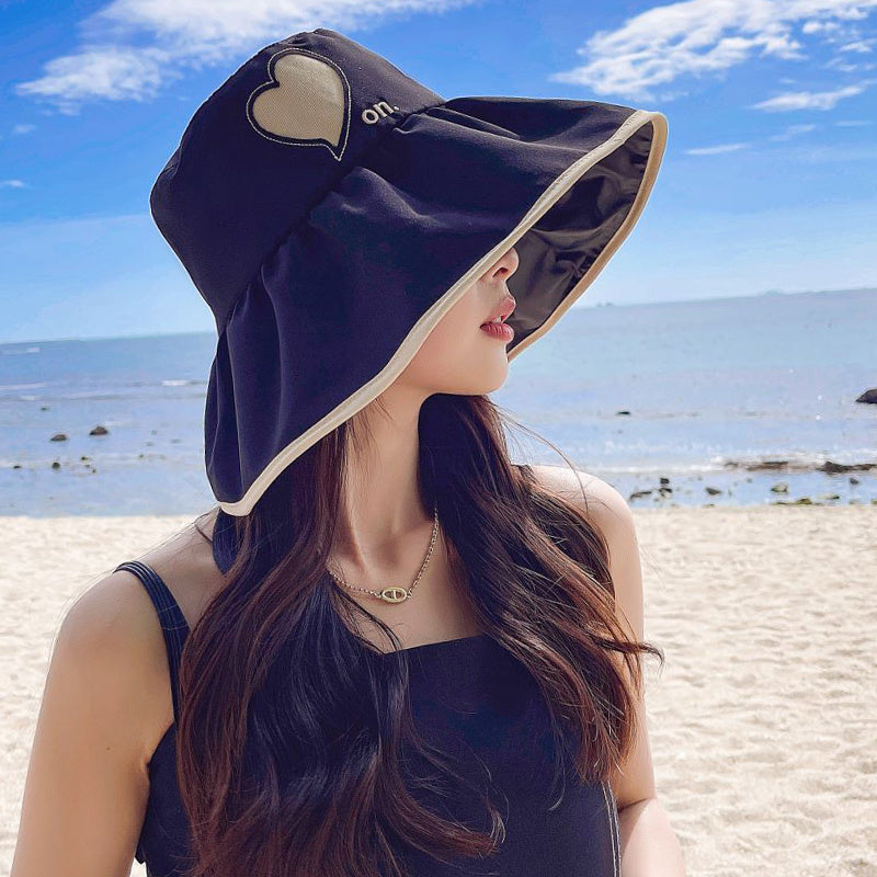 Chapeau de plage femme