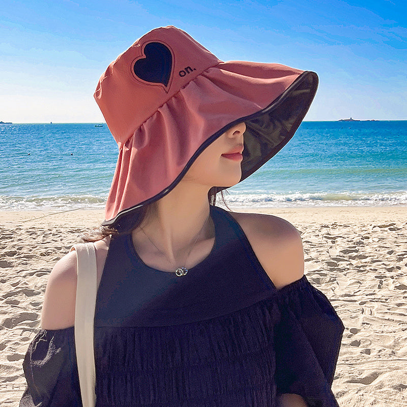 Chapeau de plage femme