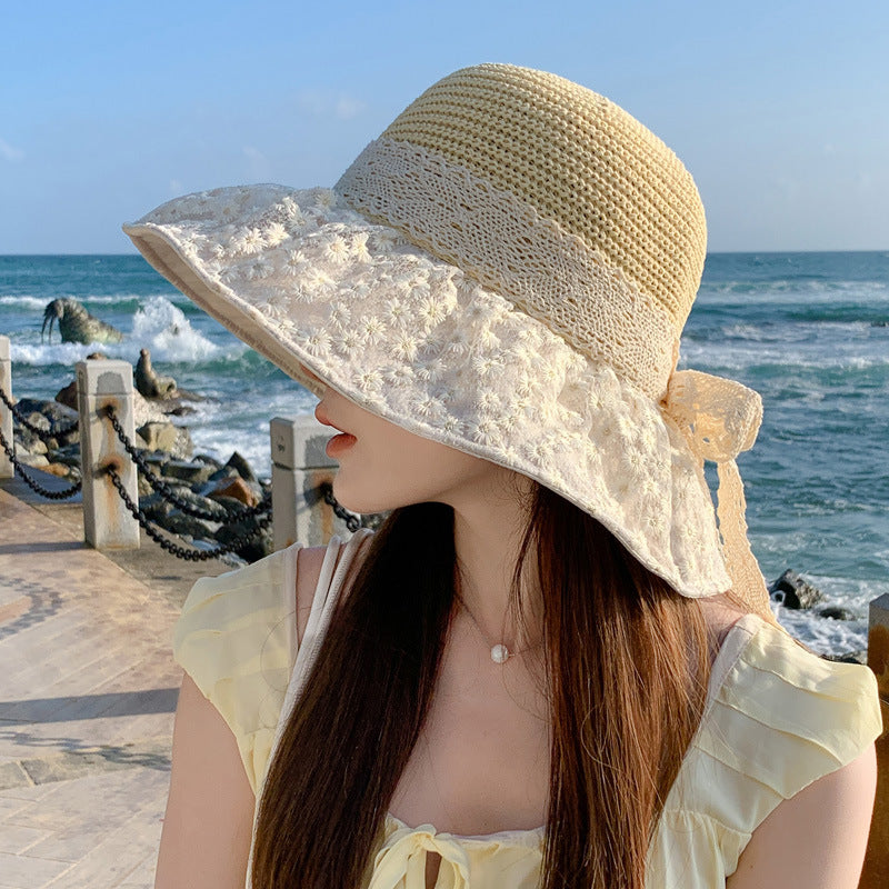 Chapeau de pêcheur en dentelle,