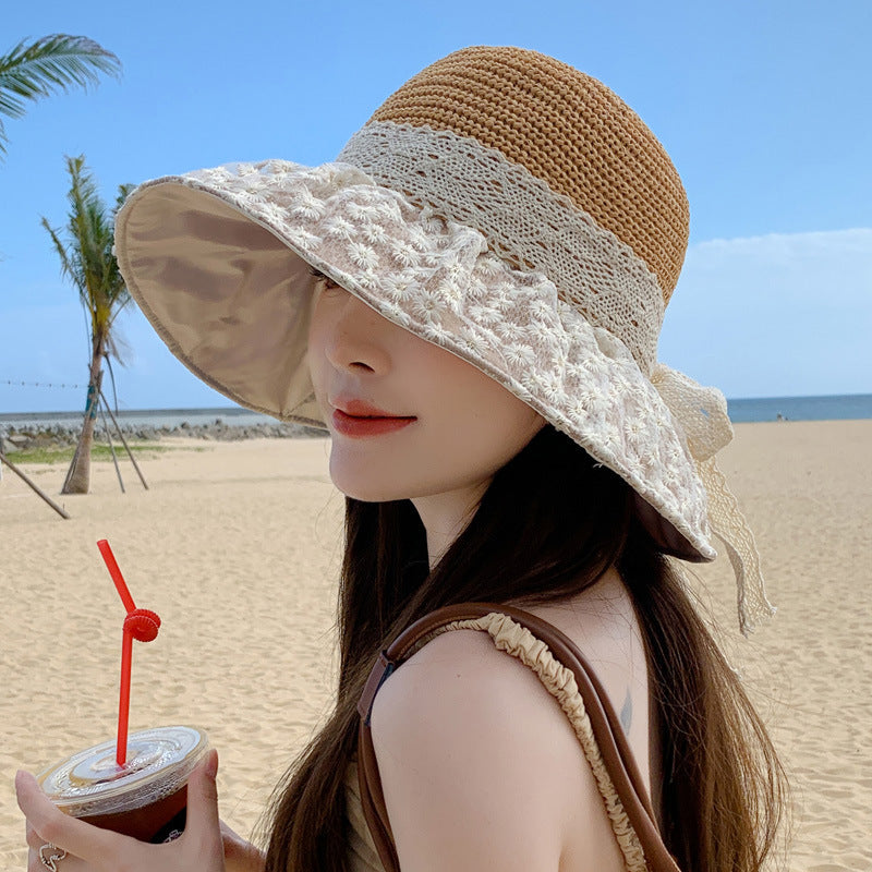 Chapeau de pêcheur en dentelle,