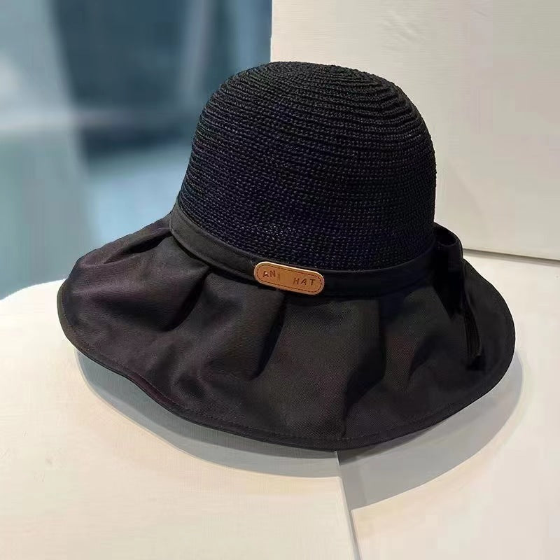 Chapeau femme grand bord