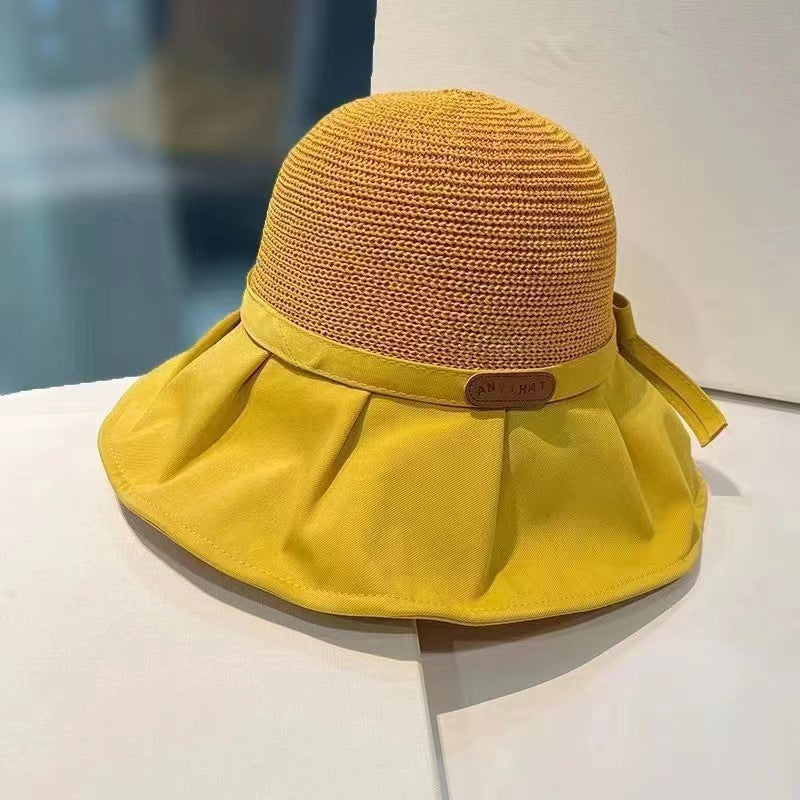 Chapeau femme grand bord