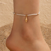 Bracelet de cheville de conque