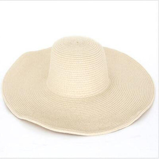 Chapeau femme été style coréen en paille