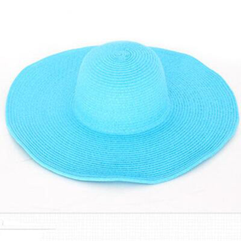 Chapeau femme été style coréen en paille