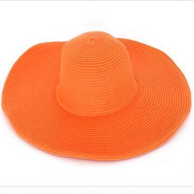 Chapeau femme été style coréen en paille
