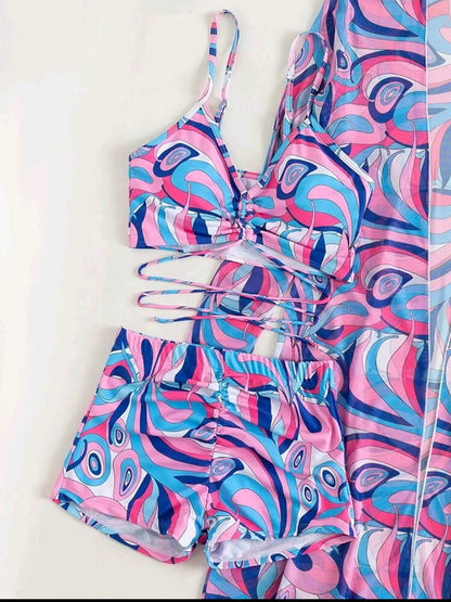Maillot short de bain 2 pièces
