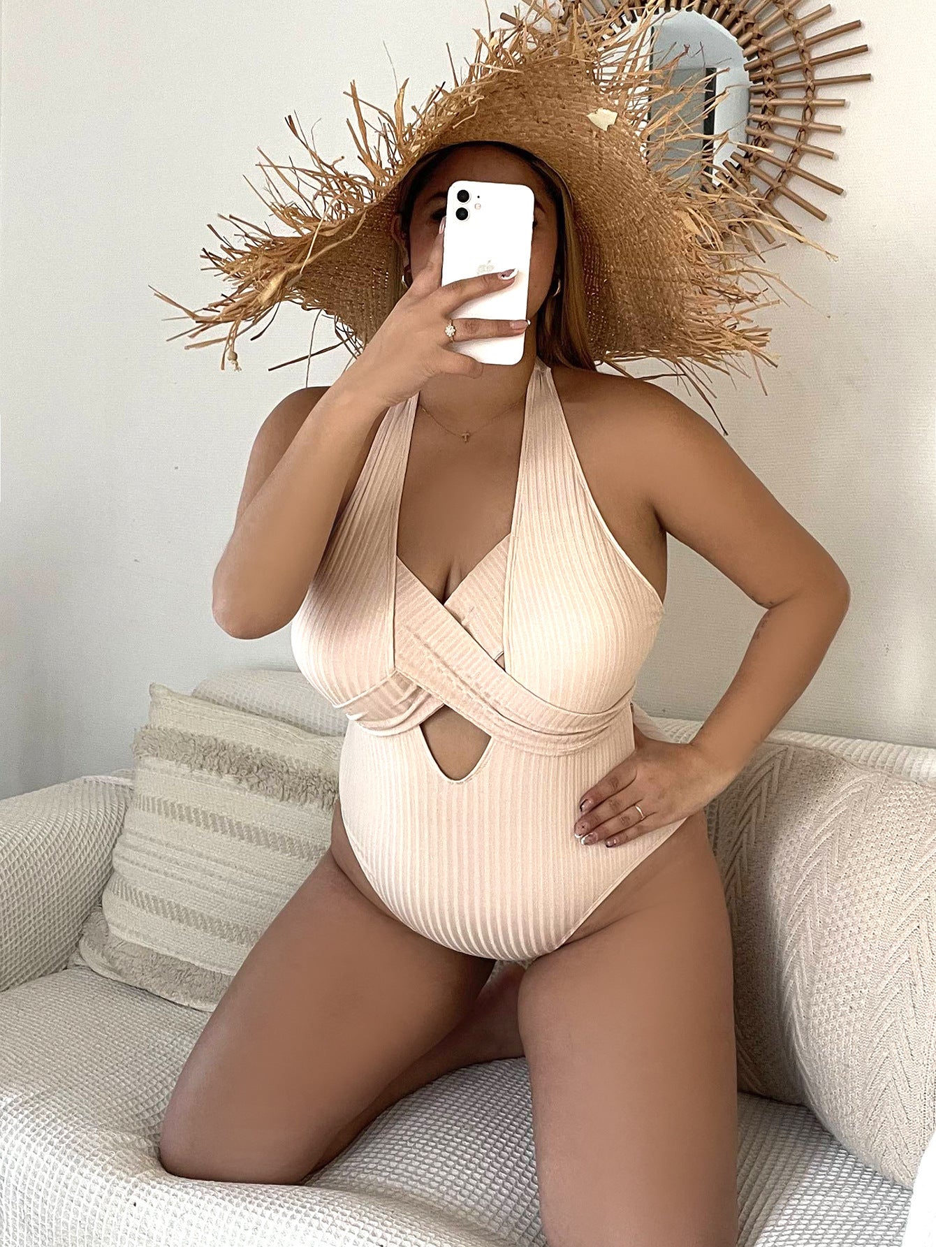 Maillots de bain 1 pièce grande taille tendance