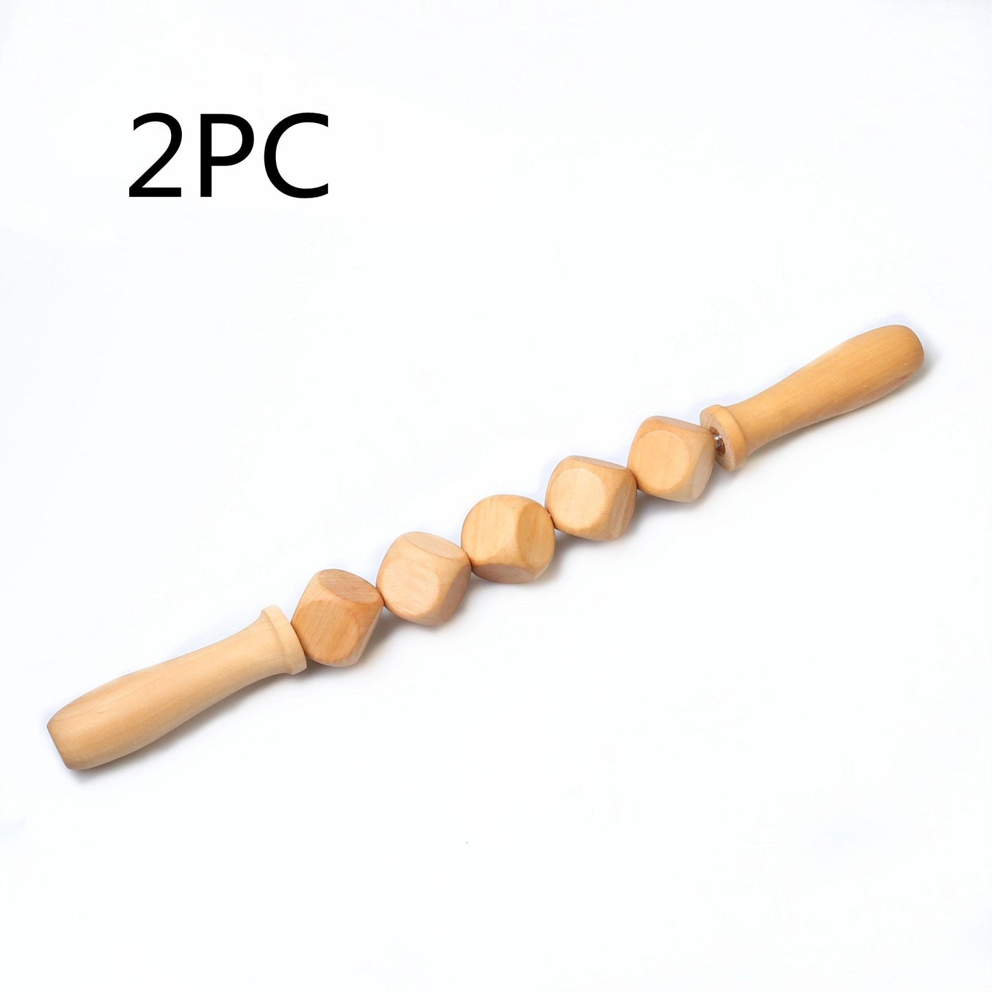 Rouleau de massage en bois anti-cellulite