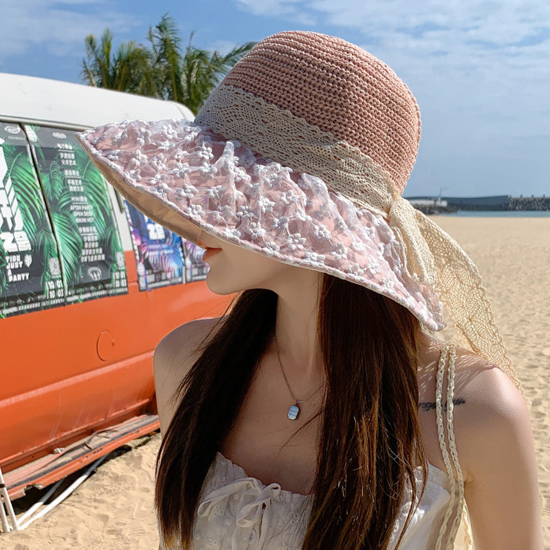 Chapeau de pêcheur en dentelle,